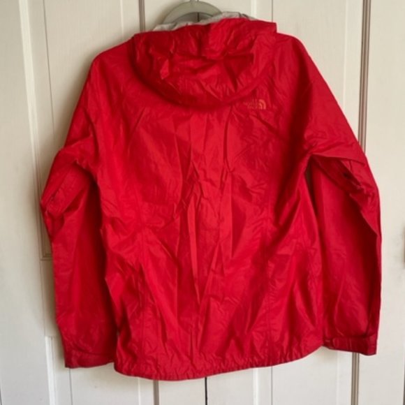 North Face Red Lightweight Windbreaker Jacket - Picture 3 of 5